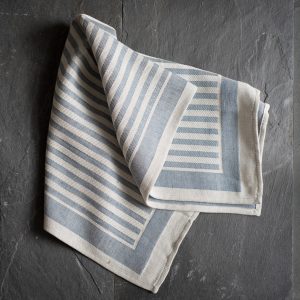 Italian hand-stitched artisan kitchen towel