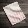fine linen tea towel 'forchette' stamperia bertozzi, allorashop