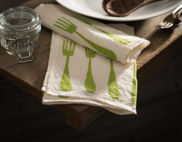 luxury linen napkin stamperia bertozzi, AllORA