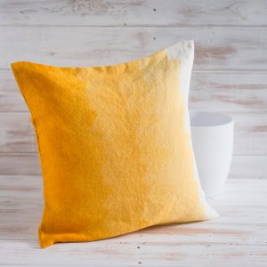 allorashop hand painted linen cushion cover by Bertozzi