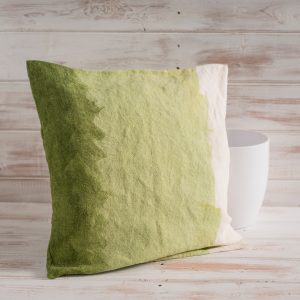 allorashop hand painted linen cushion cover by Bertozzi