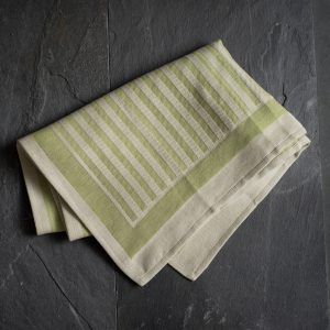 Italian hand-stitched artisan kitchen towel