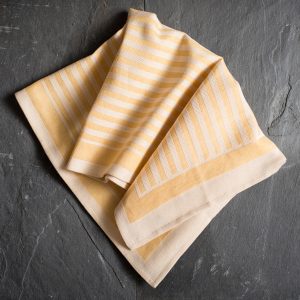 Italian hand-stitched artisan kitchen towel