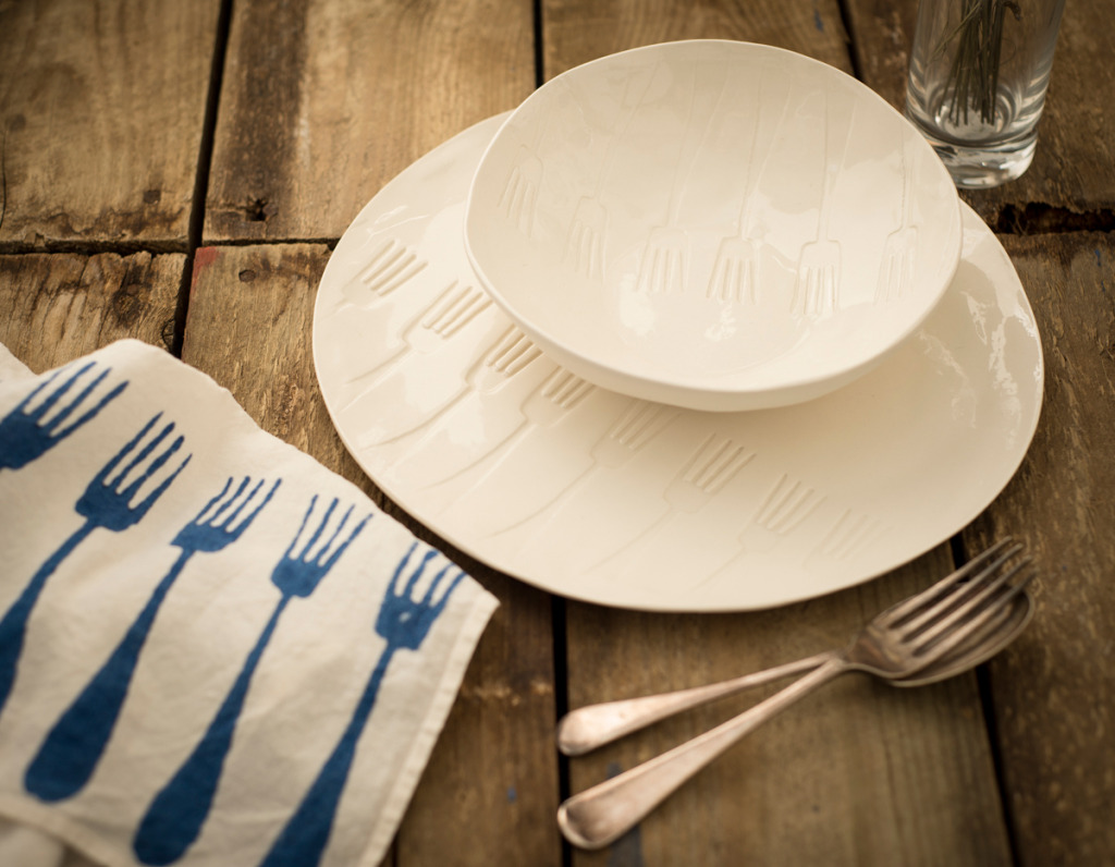italian porcelain dinnerware made by the artisan Stamperia Bertozzi, allorashop