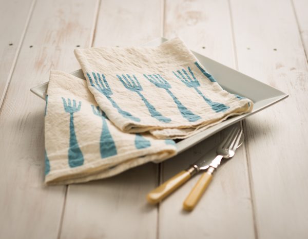 luxury linen napkin stamperia bertozzi, AllORA