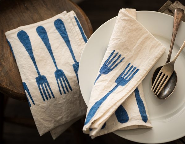 Italian artisan linen napkins