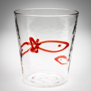 Italian hand blown glassware