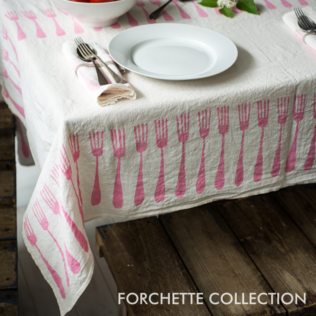 pink linen tablecloth bartozzi