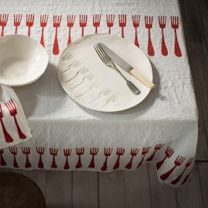 Italian artisan tablecloth