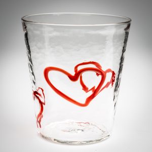 Italian hand blown glassware