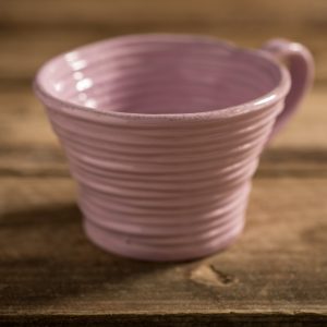 Alternative view of Italian Handmade Ceramic Mug -  Colombino Lilac