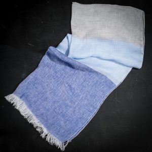 Italian artisan linen scarf