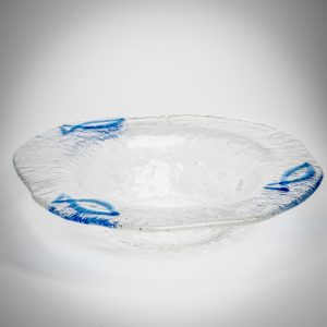 Murano glass - hand-blown glass dish