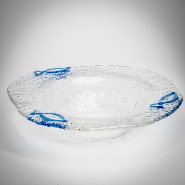 Murano glass - hand-blown glass dish