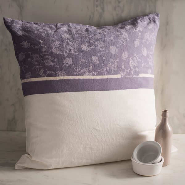 allorashop hand painted linen pillow case by Bertozzi