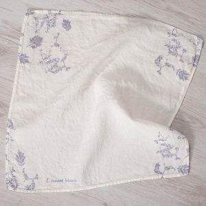 allorashop Hand-Printed Linen Napkins