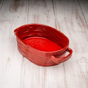 Handmade Ceramic Oval Pie Dish - allorashop