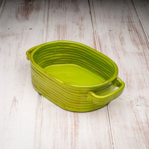 Handmade Ceramic Oval Pie Dish - allorashop