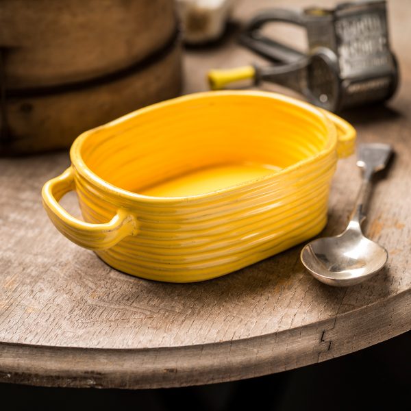 Handmade Ceramic Oval Pie Dish - allorashop