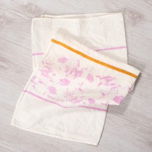 allorashop Hand-painted artisan tea towel