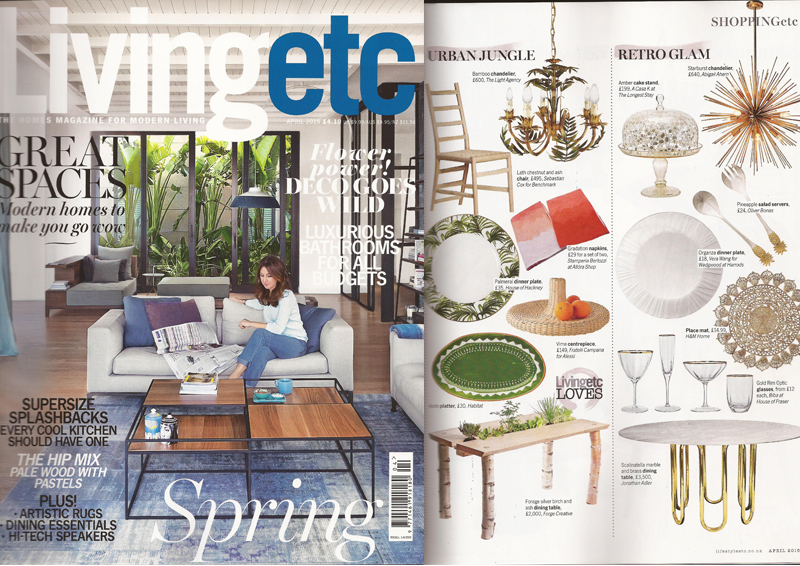 allorashop as seen in magazine living etc