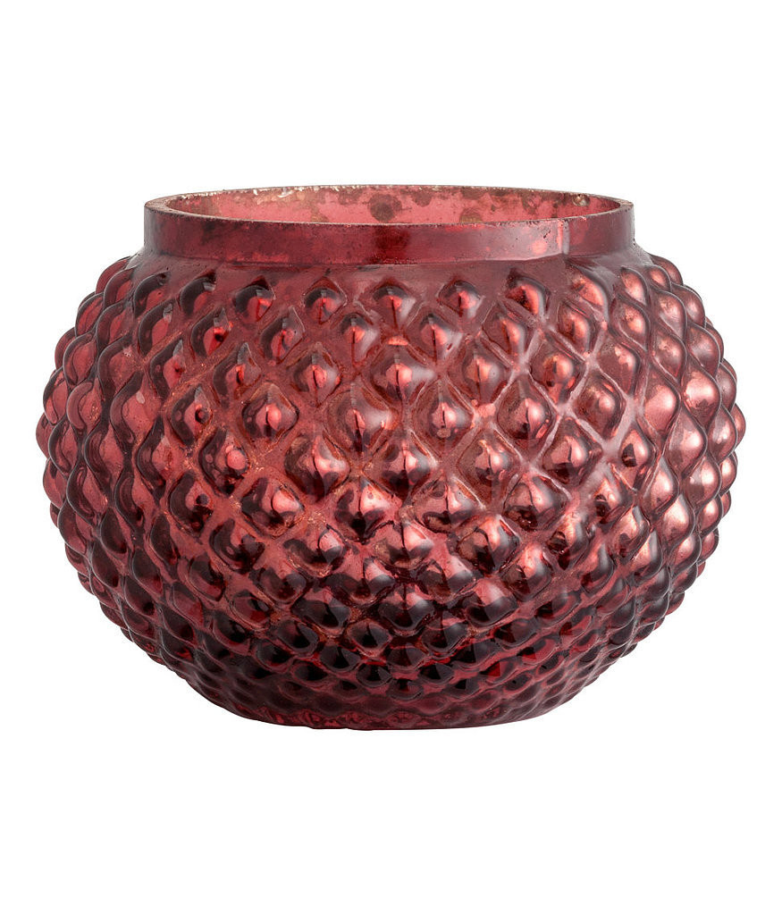 marsala colour tea light
