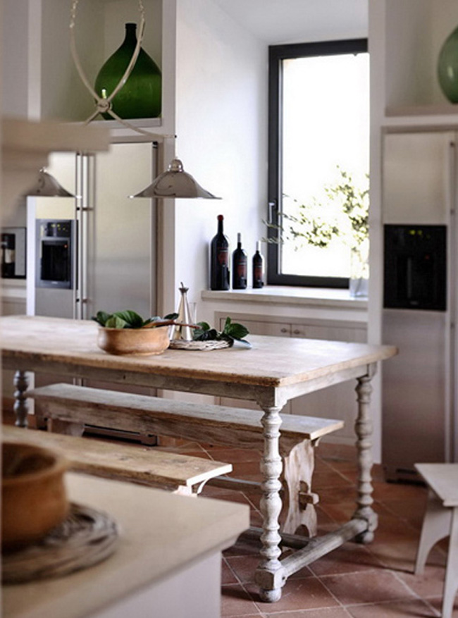 terra cotta in the kitchen