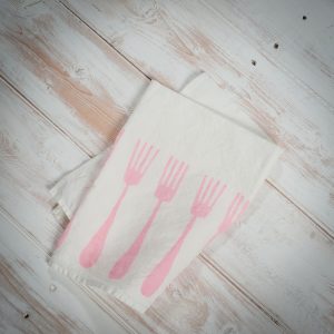 pink-linen-napkins-forchette