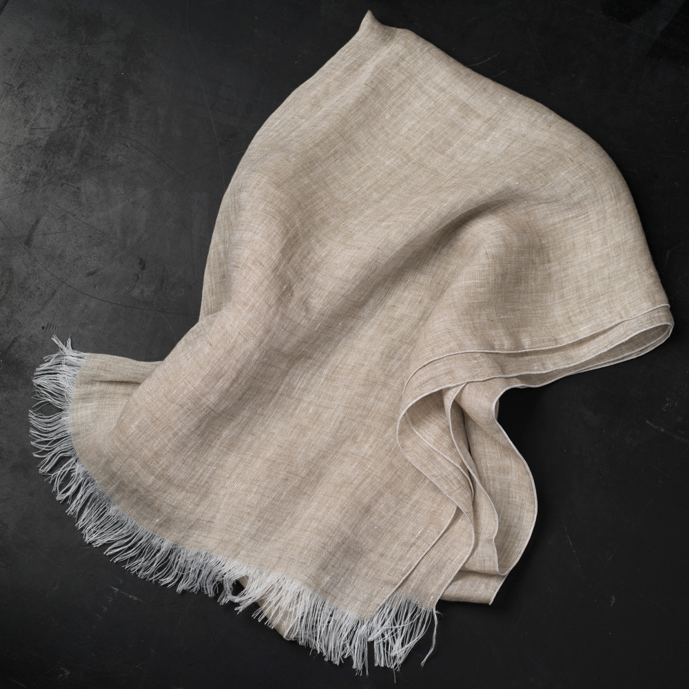 Linen scarf Lightweight Natural linen scarf Organic