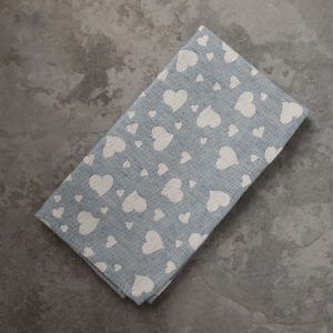 blue tea towels
