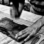 wood block stamping