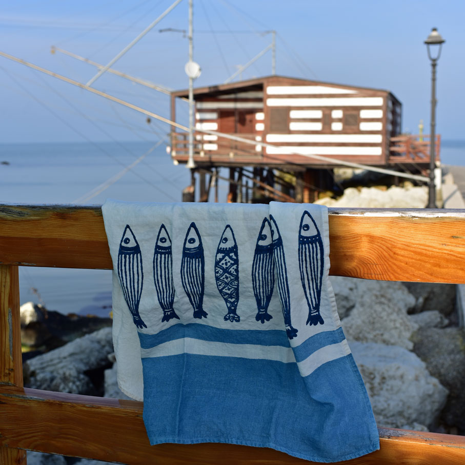 seaside home linens by Bertozzi