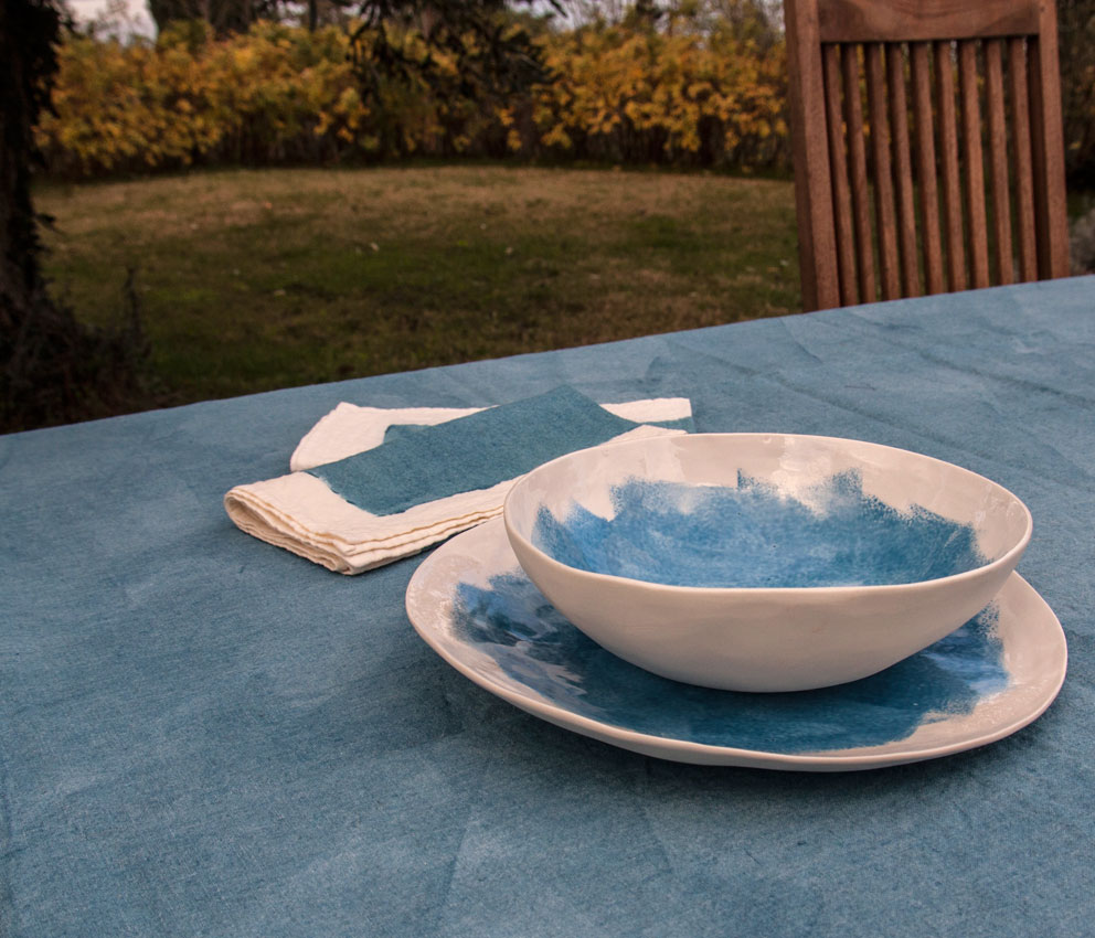 handmade porcelain table settings Bertozzi