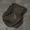 artisanal black tea towel