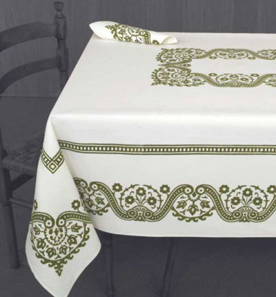 Bertozzi linen tablecloth