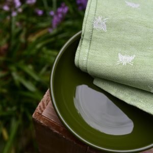 Pardi green kitchen towels