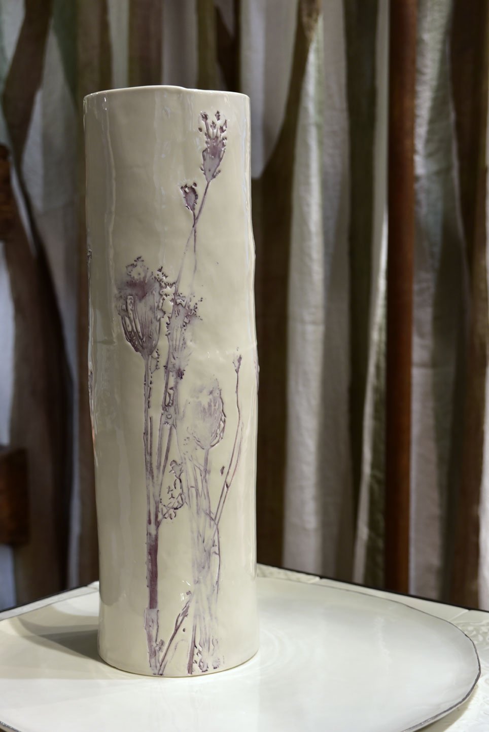 Hand made porcelain vase
