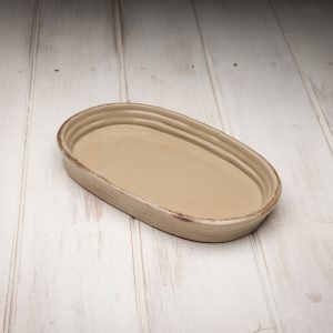 handmade ceramic baking dish