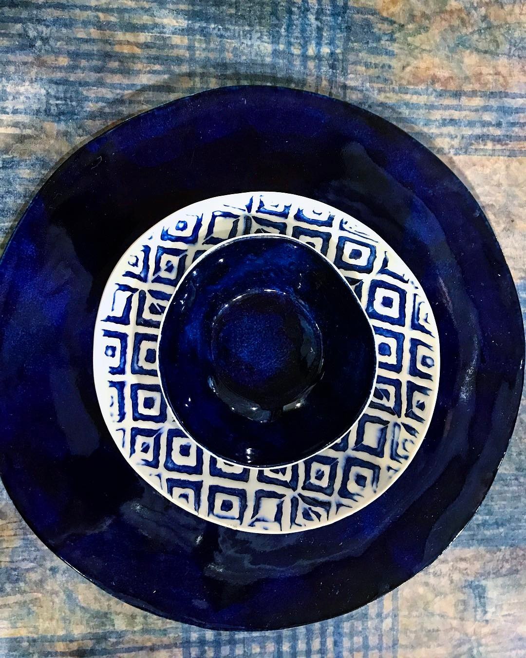 handmade bespoke porcelain plate