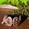 murano glass bracelet pink