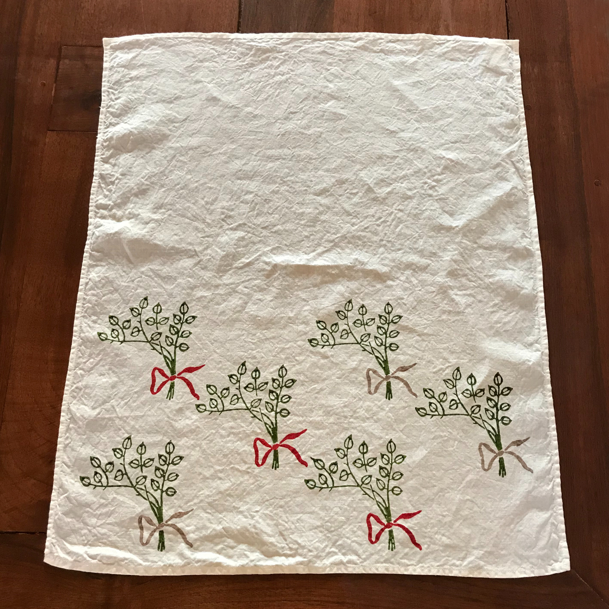 Blank Tea Towels for Embroidery & Printing (Set of 12) — Mary's