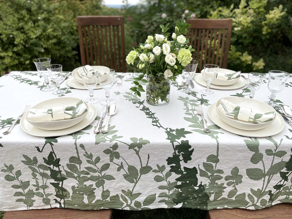 beautiful outdoor area for a stylish tablescape with wonderful view
