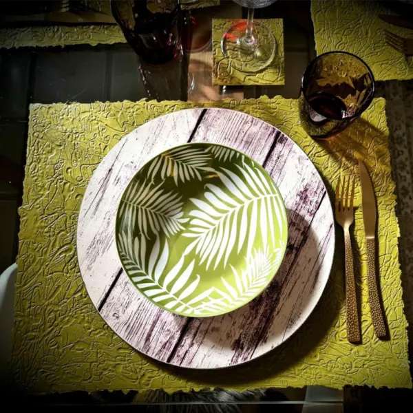 Handmade paper placemat